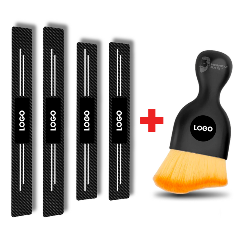 (OFERTA ESPECIAL) Kit 4 Protetores de Soleira Homem Raiz™ + BRINDE