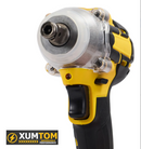 Chave De Impacto 48v Profissional Xumtom Brushless + bateria extra