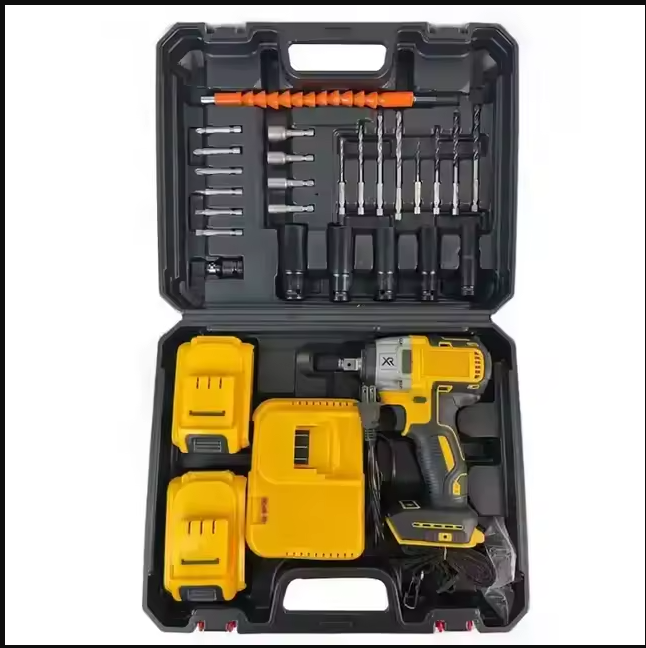 Chave De Impacto 48v Profissional Xumtom Brushless + bateria extra