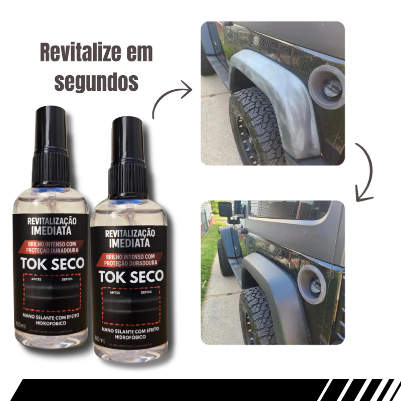 TOK SECO - Revitalizador de Plásticos Automotivos - N1° em Revitalização