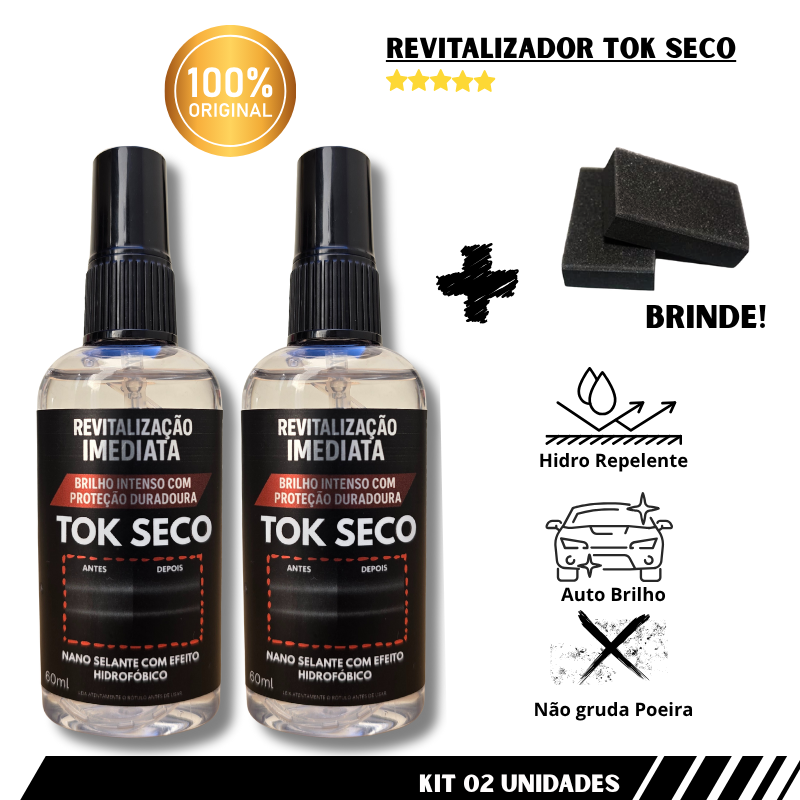 TOK SECO - Revitalizador de Plásticos Automotivos - N1° em Revitalização